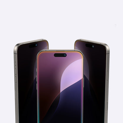 iPhone 16 Amazingthing Radix Privacy Parmak İzi Bırakmayan Temperli Cam Ekran Koruyucu