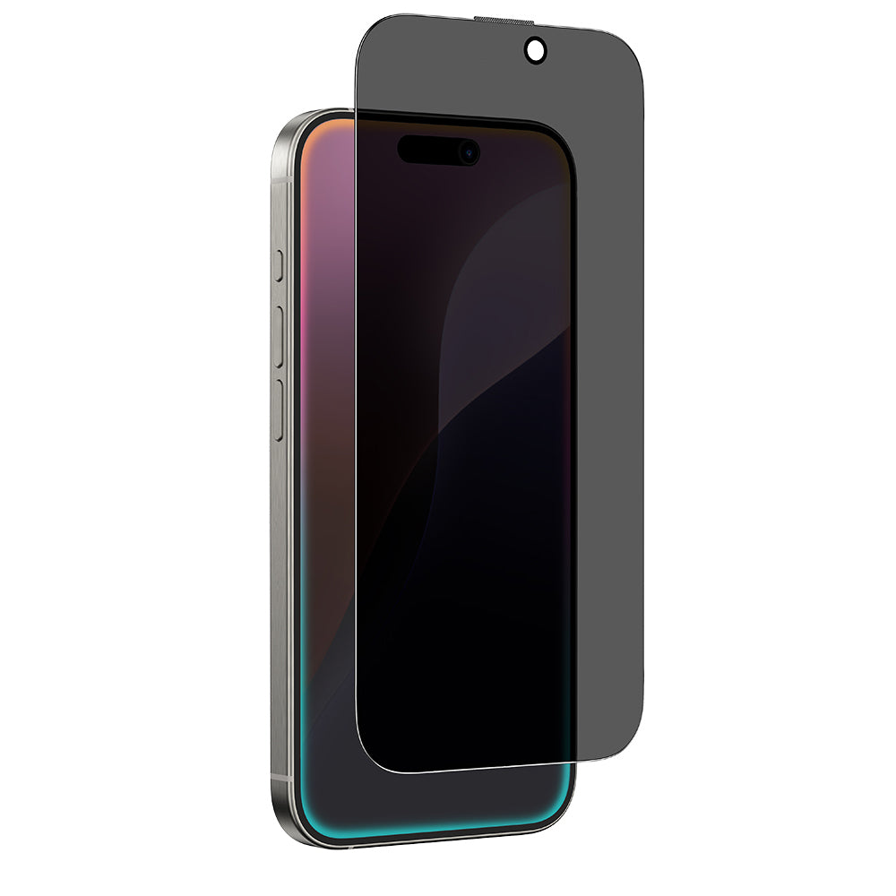 iPhone 16 Amazingthing Titan Privacy Parmak İzi Bırakmayan Temperli Cam Ekran Koruyucu