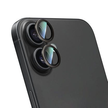 iPhone 16 CaseWorld Alloy Serisi Oleofobik Anti Reflective Kamera Lens Koruyucu