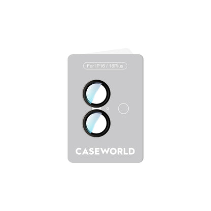 iPhone 16 CaseWorld Alloy Serisi Oleofobik Anti Reflective Kamera Lens Koruyucu