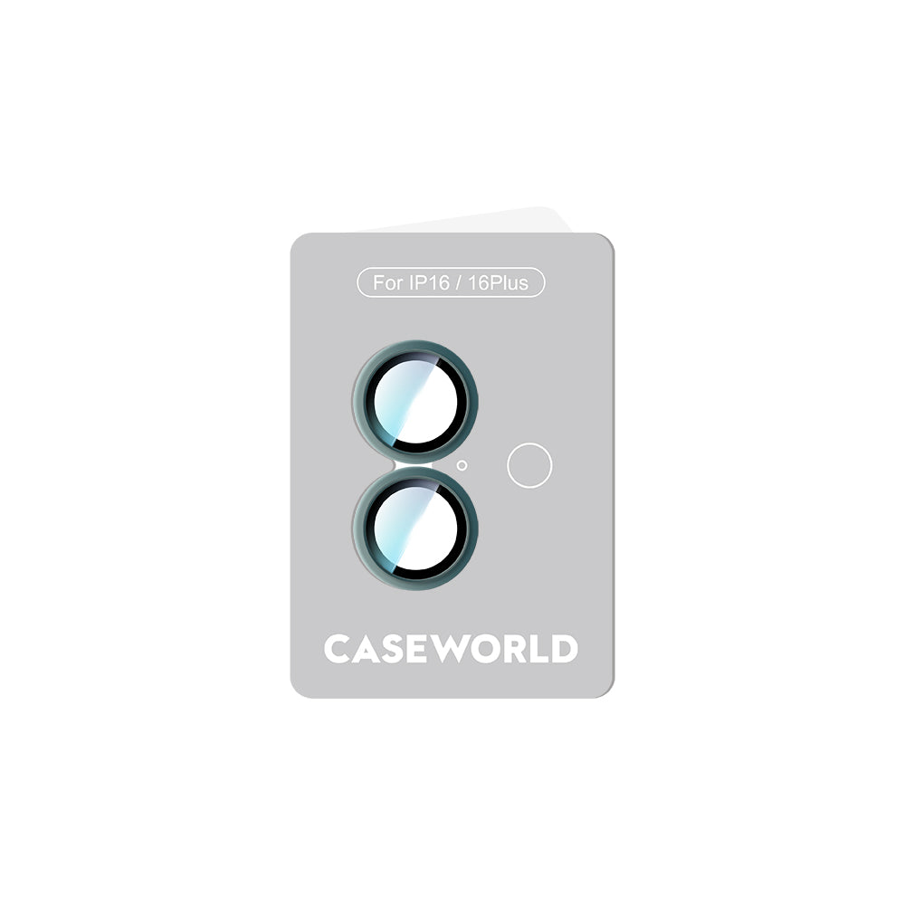 iPhone 16 CaseWorld Alloy Serisi Oleofobik Anti Reflective Kamera Lens Koruyucu