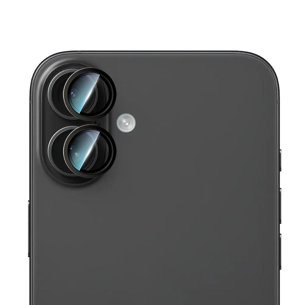 iPhone 16 CaseWorld Alloy Two-Color Serisi Lens Koruyucu
