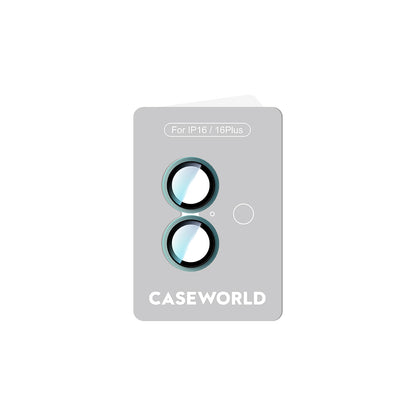 iPhone 16 CaseWorld Alloy Two-Color Serisi Lens Koruyucu