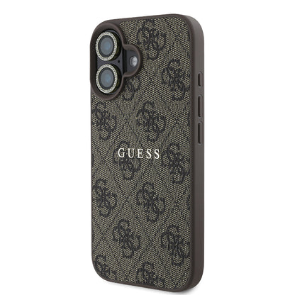 iPhone 16 Guess Orjinal Lisanslı Kılıf + Ekran Koruyucu + Lens Koruyucu 3in1 Aksesuar Seti