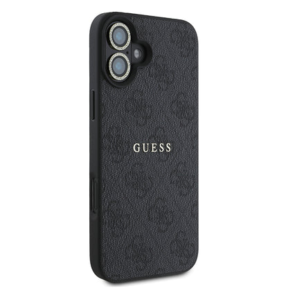 iPhone 16 Guess Orjinal Lisanslı Kılıf + Ekran Koruyucu + Lens Koruyucu 3in1 Aksesuar Seti
