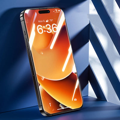 Apple iPhone 16 Hidrofobik Ve Oleofobik Özellikli Benks Air Shield Ekran Koruyucu 10&prime;lu Paket Şeffaf