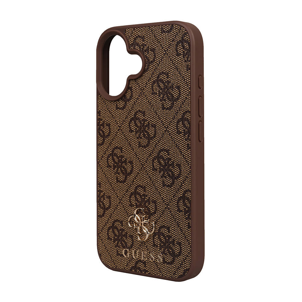 iPhone 16 Kılıf Guess Orjinal Lisanslı M-safe Şarj Özellikli Small 4G Classic Kılıf