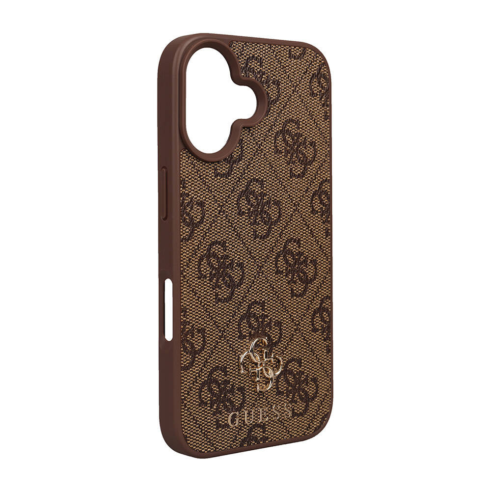 iPhone 16 Kılıf Guess Orjinal Lisanslı M-safe Şarj Özellikli Small 4G Classic Kılıf