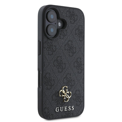 iPhone 16 Kılıf Guess Orjinal Lisanslı M-safe Şarj Özellikli Small 4G Classic Kılıf