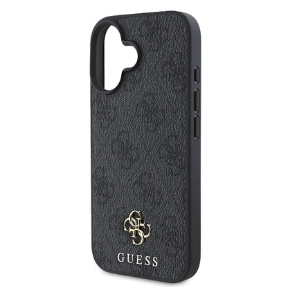 iPhone 16 Kılıf Guess Orjinal Lisanslı M-safe Şarj Özellikli Small 4G Classic Kılıf