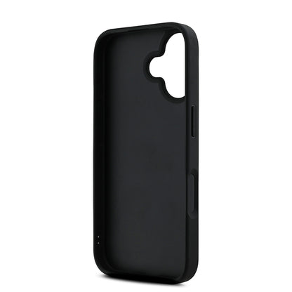 iPhone 16 Kılıf Karl Lagerfeld Orjinal Lisanslı Askılı Saffiano Athleisure Şerit Çizgili Kılıf