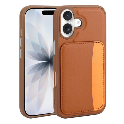 Apple iPhone 16 Kılıf Kartlıklı Zore X-Kart Silikon Kapak