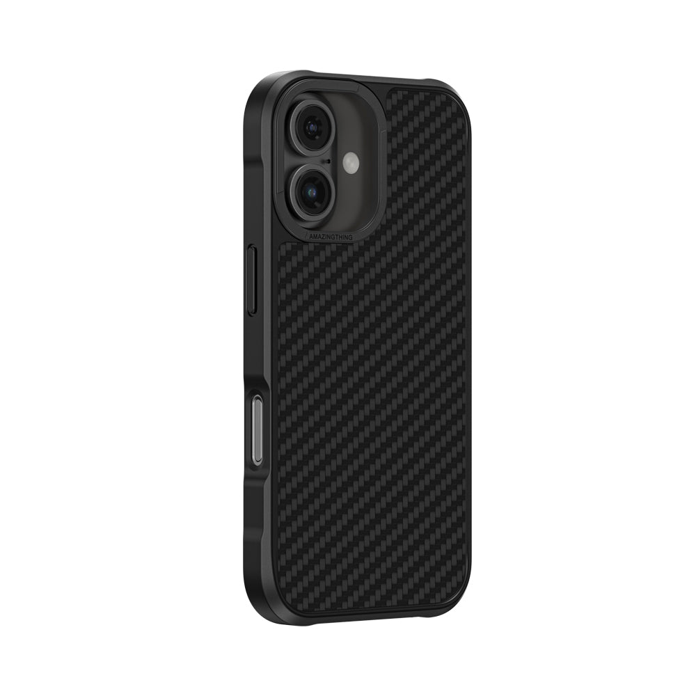 iPhone 16 Kılıf M-safe Şarj Özellikli 1500D Aramid Fiber Amazingthing Titan Max Serisi Kılıf