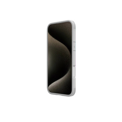 Apple iPhone 16 Kılıf Magsafe Şarj Özellikli Airbagli Raptic Shield 2.0 Serisi Şeffaf Arka Yüzey Kapak Turkuaz