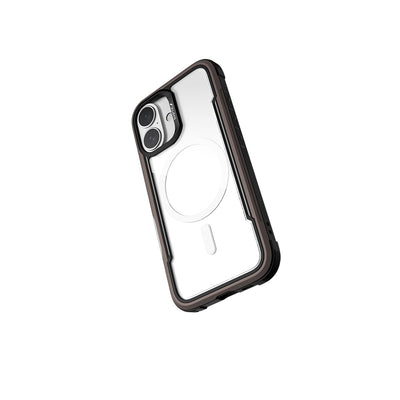 Apple iPhone 16 Kılıf M-safe Şarj Özellikli Airbagli Raptic Shield Serisi Şeffaf Arka Yüzey Kapak Yeşil