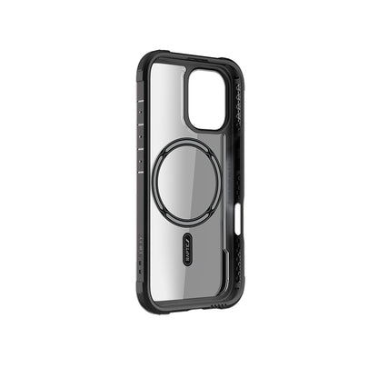 iPhone 16 Kılıf M-safe Şarj Özellikli Airbagli Raptic Shield Serisi Şeffaf Arka Yüzey Kılıf