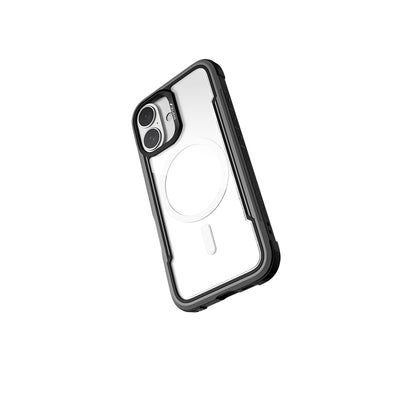 Apple iPhone 16 Kılıf M-safe Şarj Özellikli Airbagli Raptic Shield Serisi Şeffaf Arka Yüzey Kapak Yeşil