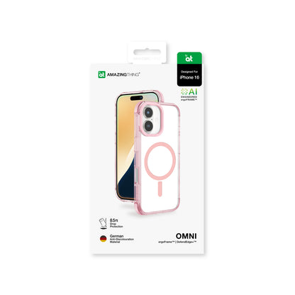 iPhone 16 Kılıf M-safe Şarj Özellikli Amazingthing Omni Serisi Kılıf