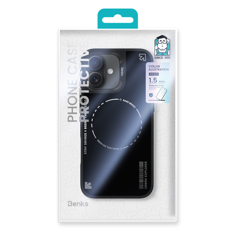 iPhone 16 Kılıf M-safe Şarj Özellikli Benks Dynamic Basis Kılıf