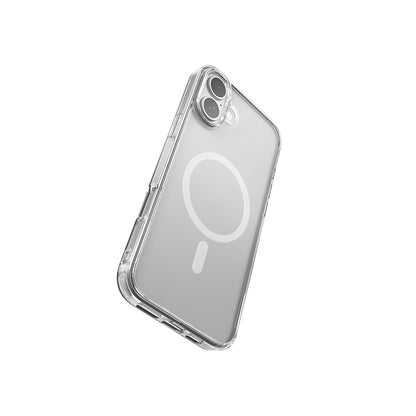 iPhone 16 Kılıf M-safe Şarj Özellikli Raptic Crystal M-safe Serisi Şeffaf Kılıf