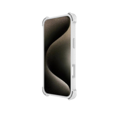 Apple iPhone 16 Kılıf Magsafe Şarj Özellikli Raptic Dual Serisi Şeffaf Standlı Kapak Siyah