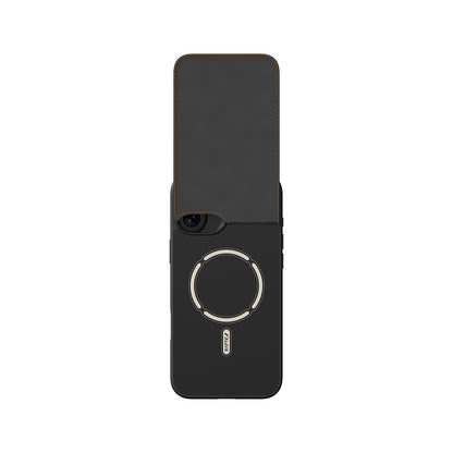 iPhone 16 Kılıf M-safe Şarj Özellikli Raptic Slim Wallet Serisi Deri Görünümlü Kartlıklı Standlı Kılıf