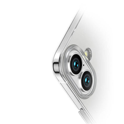 iPhone 16 Kılıf M-safe Şarj Özellikli Transparan Sert PC Wlons Pita Kılıf