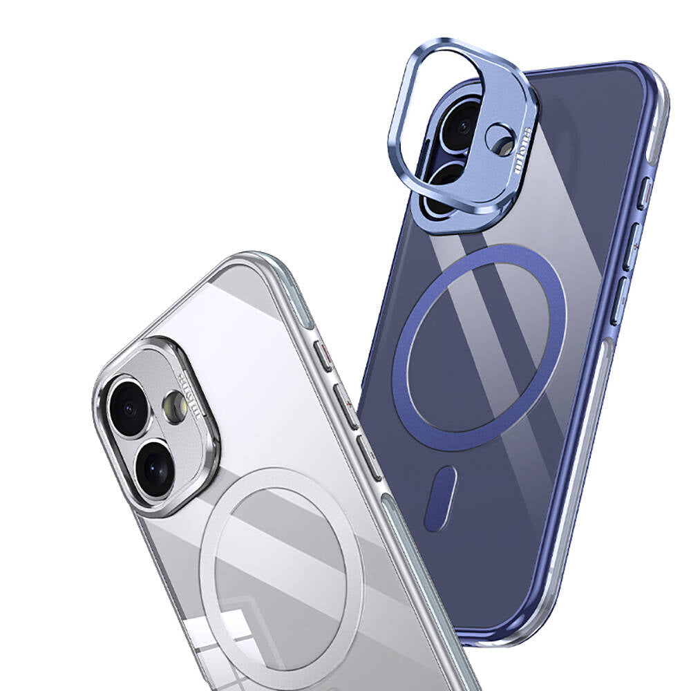 iPhone 16 Kılıf M-safe Şarj Özellikli Wlons Standlı Efsane Kılıf