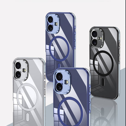 iPhone 16 Kılıf M-safe Şarj Özellikli Wlons Standlı Efsane Kılıf