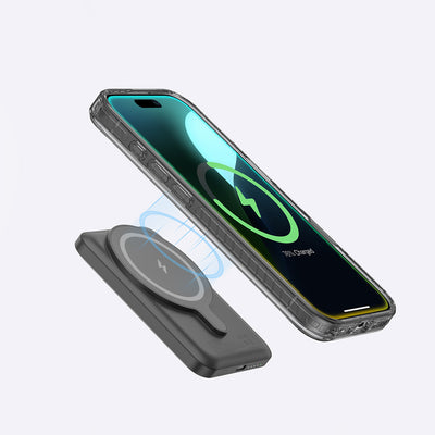 Apple iPhone 16 Kılıf Magsafe Şarj Özellikli Yüzük Standlı Amazingthing Titan Pro Serisi Kapak Pembe