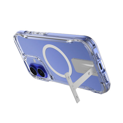 iPhone 16 Kılıf M-safe Şarj Özellikli Zore T-Max Standlı Kılıf