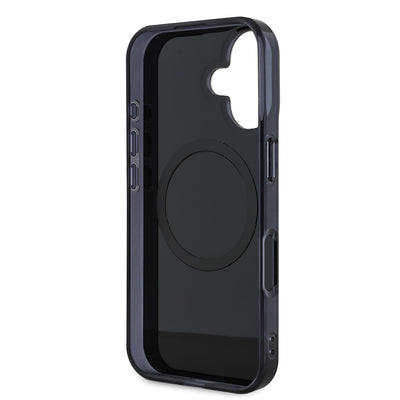 Apple iPhone 16 Kılıf Redbull Orjinal Lisanslı M-safe Şarj Özellikli Çift Katmanlı Sert PC Büyük Boy MV Kapak Lacivert