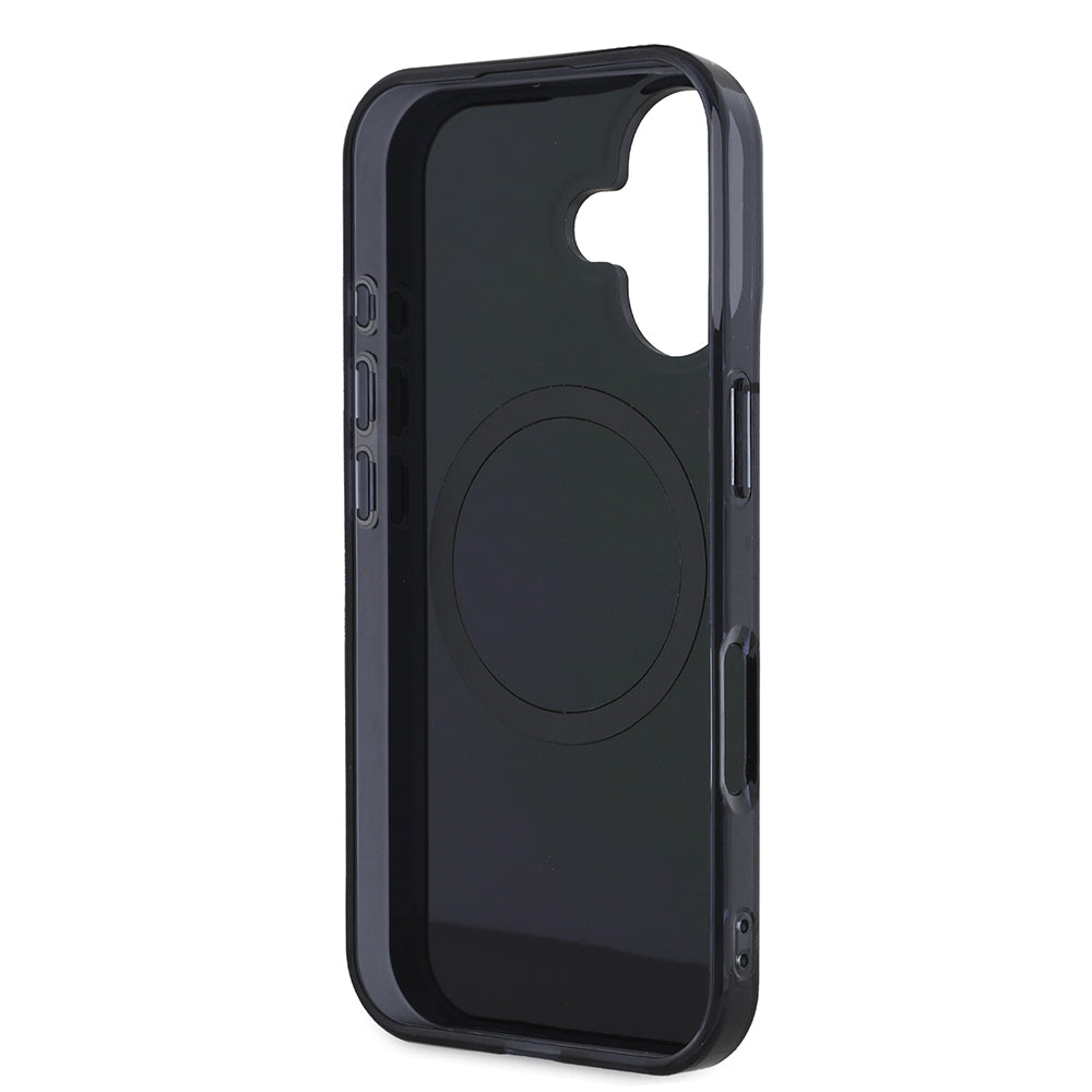 Apple iPhone 16 Kılıf Redbull Orjinal Lisanslı M-safe Şarj Özellikli IML Çift Boğa Baskılı Sert PC  Kapak Lacivert
