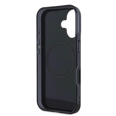 Apple iPhone 16 Kılıf Redbull Orjinal Lisanslı M-safe Şarj Özellikli IML Çift Boğa Baskılı Sert PC  Kapak Lacivert