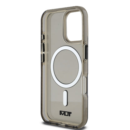 iPhone 16 Kılıf TUMI Orjinal Lisanslı M-safe Şarj Özellikli Airbagli Transparan Kılıf