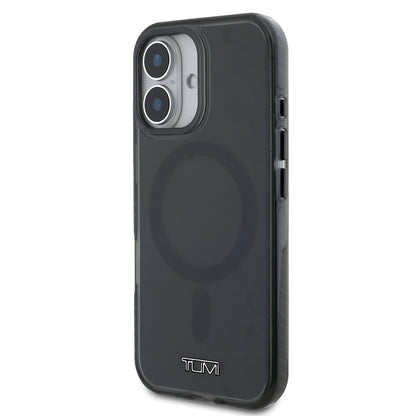 iPhone 16 Kılıf TUMI Orjinal Lisanslı M-safe Şarj Özellikli Airbagli Transparan Kılıf