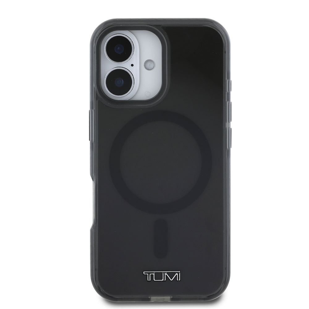 iPhone 16 Kılıf TUMI Orjinal Lisanslı M-safe Şarj Özellikli Airbagli Transparan Kılıf