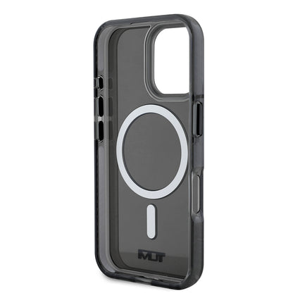 iPhone 16 Kılıf TUMI Orjinal Lisanslı M-safe Şarj Özellikli Airbagli Transparan Kılıf