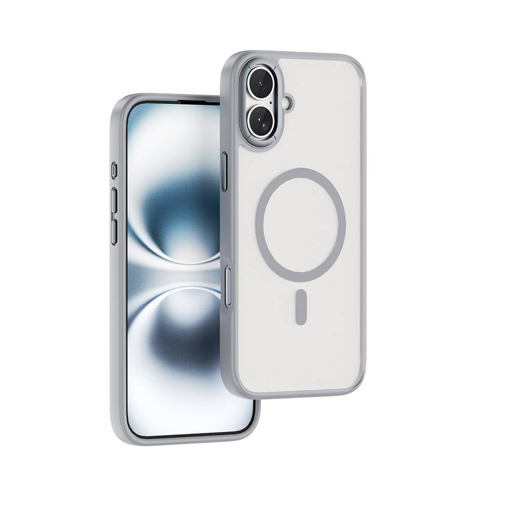 iPhone 16 Kılıf Wiwu FGG-012 ArmorPro Serisi M-safe Şarj Özellikli Parmak İzi Bırakmayan Kılıf