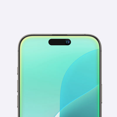 Apple iPhone 16 Plus Amazingthing Radix Mat Parmak İzi Bırakmayan Temperli Cam Ekran Koruyucu Siyah