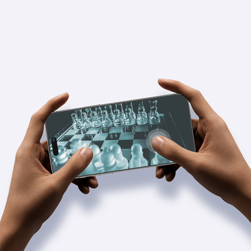 iPhone 16 Plus Amazingthing Radix Mat Parmak İzi Bırakmayan Temperli Cam Ekran Koruyucu