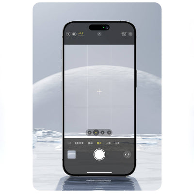 Apple iPhone 16 Plus Benks AR Glass Warrior Transparan Premium Cam Kamera Lens Koruyucu Şeffaf