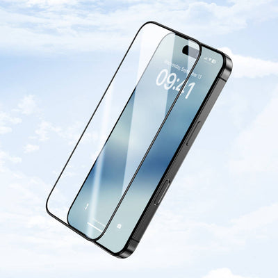 Apple iPhone 16 Plus Benks Ultra Shield 0.4mm Ekran Koruyucu + Kolay Uygulama Aparatlı Siyah