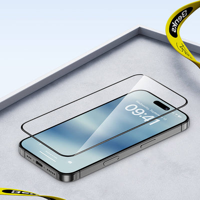 Apple iPhone 16 Plus Benks Ultra Shield 0.4mm Ekran Koruyucu + Kolay Uygulama Aparatlı Siyah
