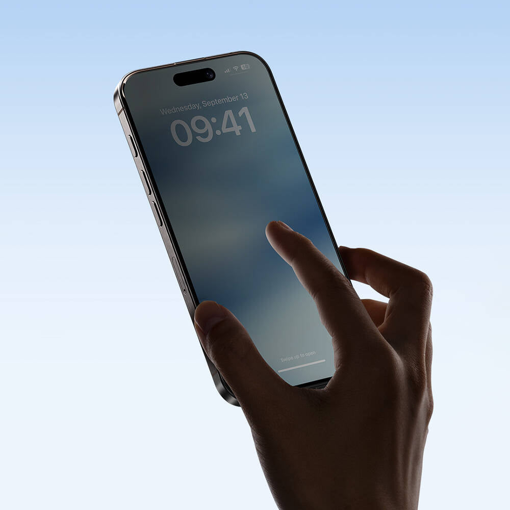 iPhone 16 Plus Benks Ultra Shield 0.4mm Privacy Ekran Koruyucu + Kolay Uygulama Aparatlı