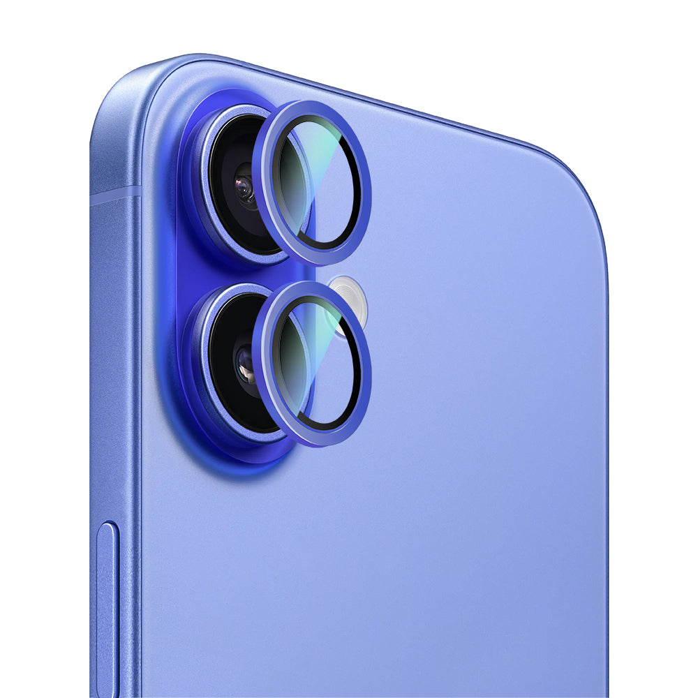iPhone 16 Plus CaseWorld Alloy Serisi Oleofobik Anti Reflective Kamera Lens Koruyucu
