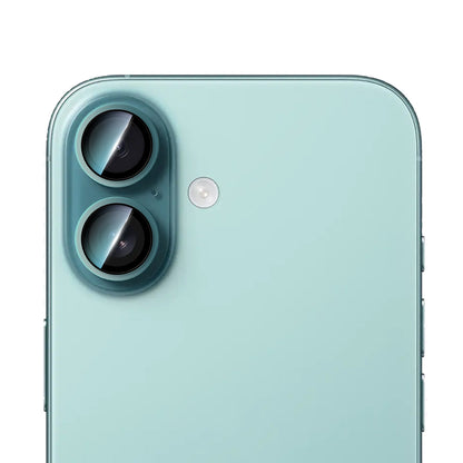 iPhone 16 Plus CaseWorld Alloy Two-Color Serisi Lens Koruyucu