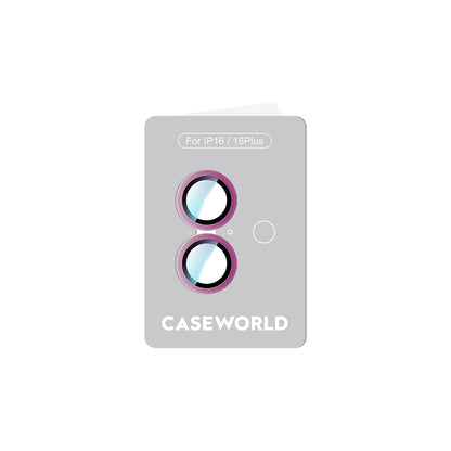 iPhone 16 Plus CaseWorld Alloy Two-Color Serisi Lens Koruyucu