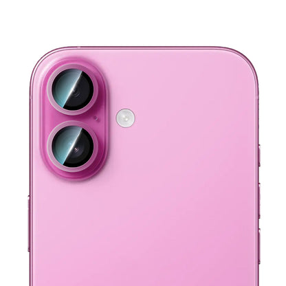 iPhone 16 Plus CaseWorld Alloy Two-Color Serisi Lens Koruyucu