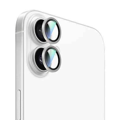 iPhone 16 Plus CaseWorld Alloy Two-Color Serisi Lens Koruyucu